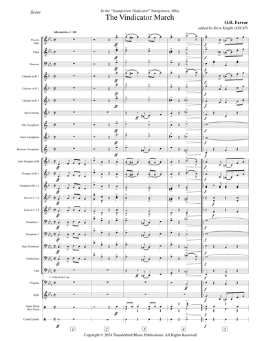 The Vendicator March (arr. Steve Knight)