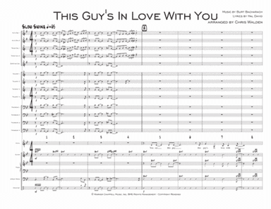 This Guy's In Love With You (arr. Chris Walden)
