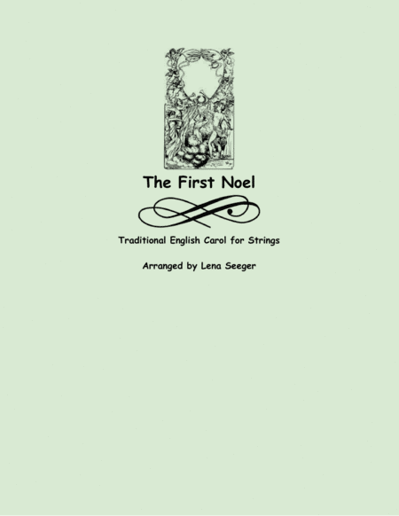 The First Noel (two violins and cello) (arr. Lena Seeger)