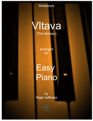 Vltava (The Moldau) arranged for easy piano solo (arr. Nigel Jefferies)