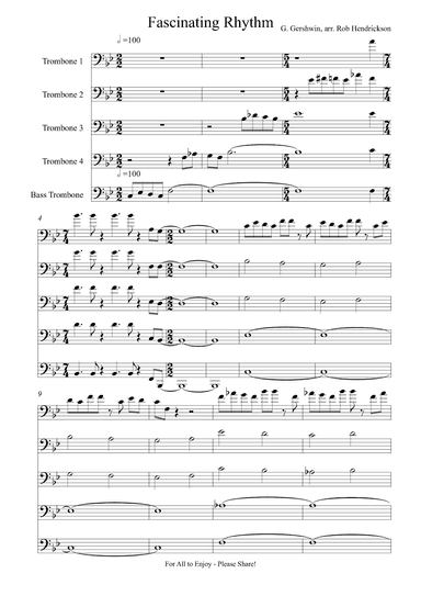 Fascinating Rhythm (arr. Robert Hendrickson)