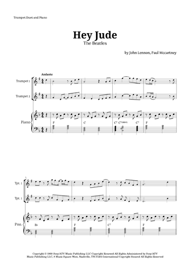 Hey Jude (arr. Langanho)