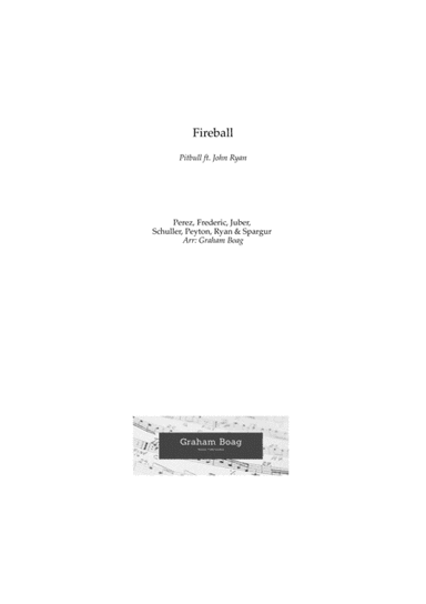 Fireball (arr. Graham Boag)