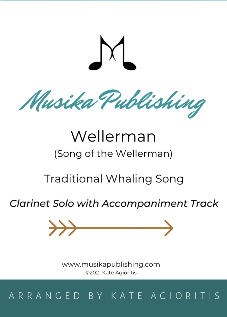Wellerman - Solo for Clarinet with play-along backing track (available separately) (arr. Kate Agioritis)