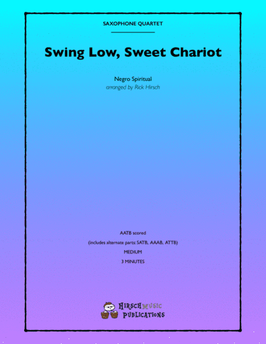 Swing Low, Sweet Chariot (arr. Rick Hirsch)