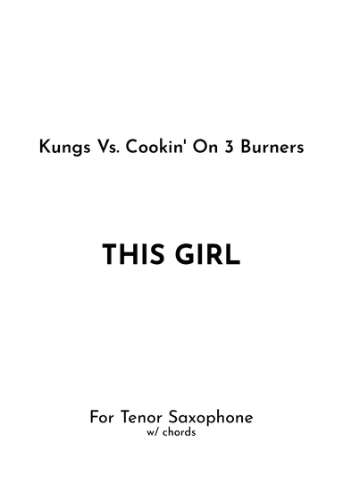 This Girl (arr. Jireh J.)
