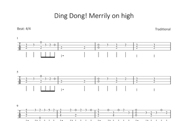 Ding dong! Merrily on high (arr. Bettina Schipp)