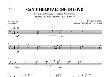Can't Help Falling In Love (arr. Valdir Maia)