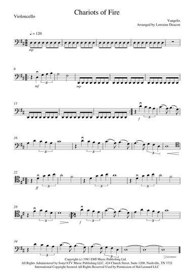 Chariots Of Fire  from the Feature Film CHARIOTS OF FIRE (arr. Lorraine Deacon)