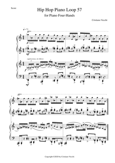 Hip Hop Piano Loop 57
