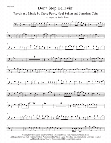 Don't Stop Believin' (arr. Kevin Busse)