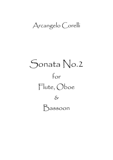 Sonata No.2 (arr. Spence Bundy)