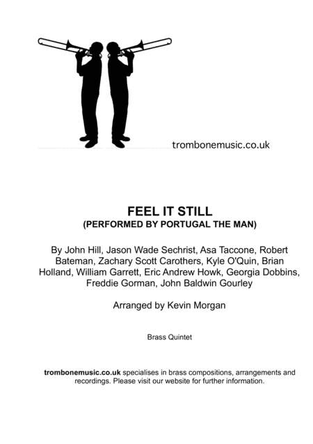Feel It Still (arr. Kevin Morgan)