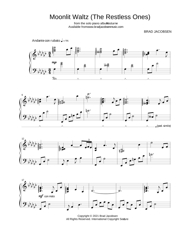 Moonlit Waltz (The Restless Ones)