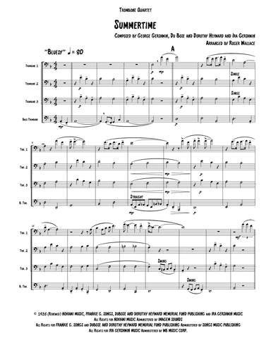 Summertime (arr. Roger Wallace)