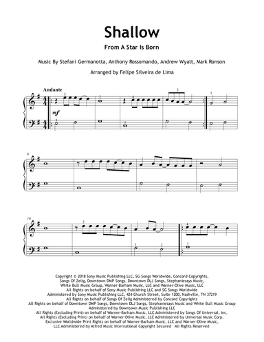 Shallow (arr. Felipe Silveira de Lima)