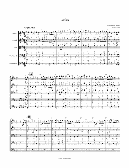Fanfare (arr. Jordan Grigg)
