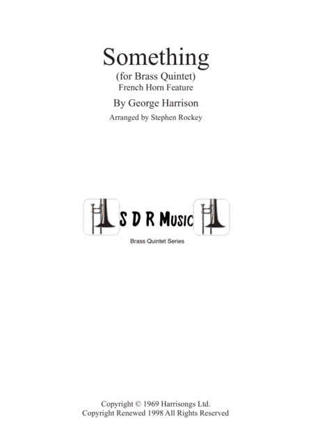 Something (arr. Stephen Rockey)