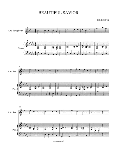 Beautiful Savior and Blessed Assurance (arr. Nick Lacanski)