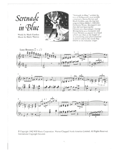 Serenade In Blue (arr. Robert Blond)