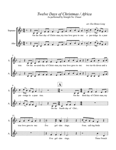 The 12 Days Of Christmas (arr. Ilse-Renee Long)