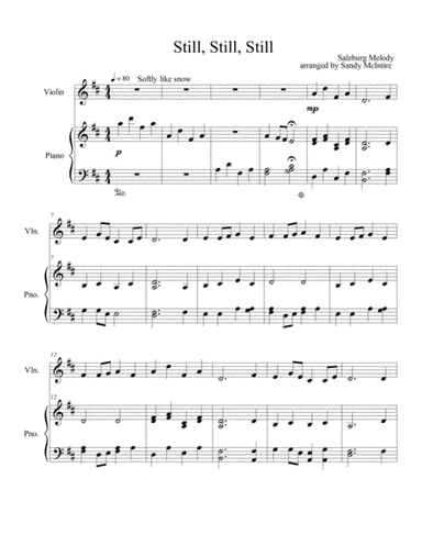 Still, Still, Still (arr. Sandy McIntire)