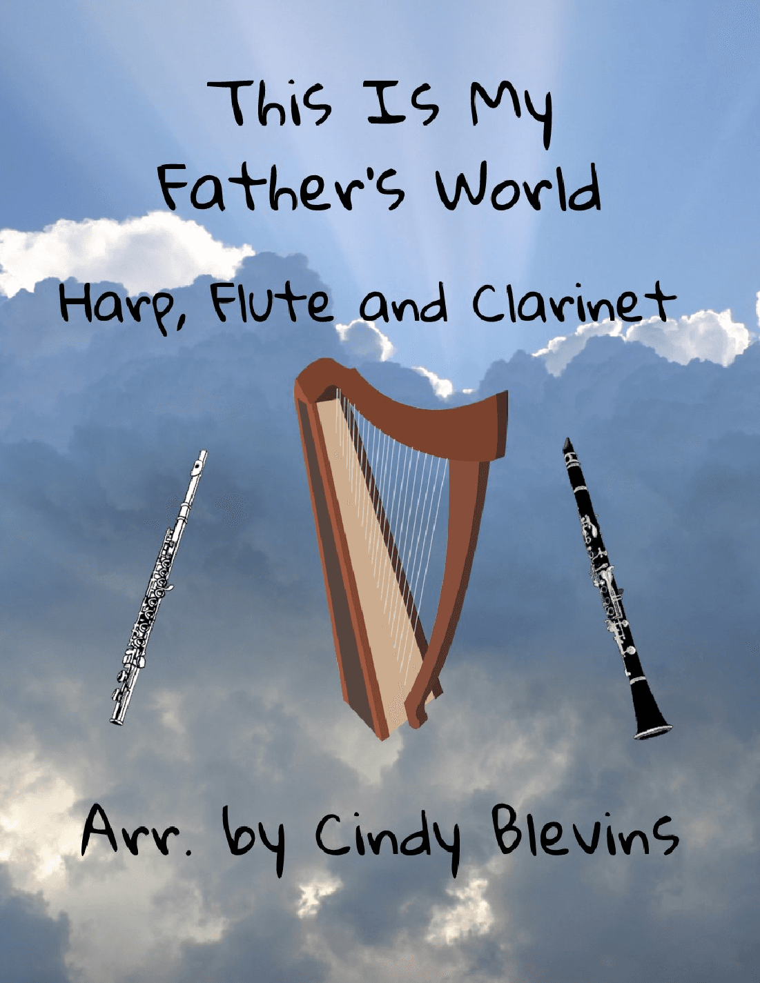 This Is My Father's World, Harp, Flute, and Clarinet (arr. Cindy Blevins)
