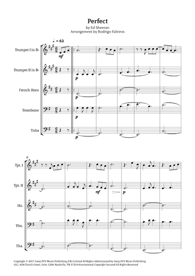 Perfect (arr. Rodrigo Faleiros)