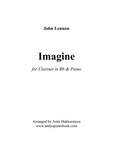 Imagine (arr. Antti Hakkarainen)