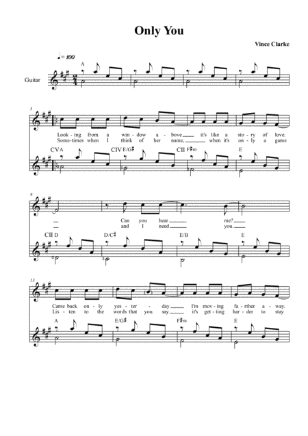 Only You (arr. Simon James)