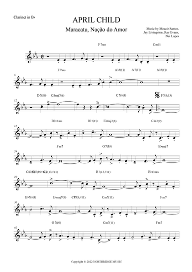 April Child (arr. The Sheet Music Library)
