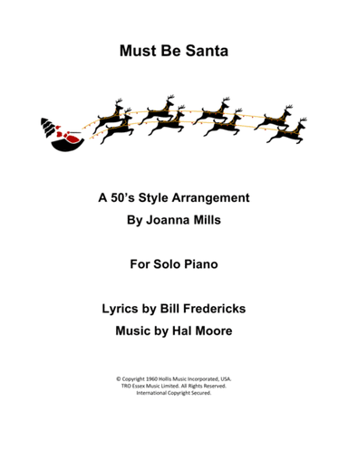 Must Be Santa (arr. Joanna Mills)