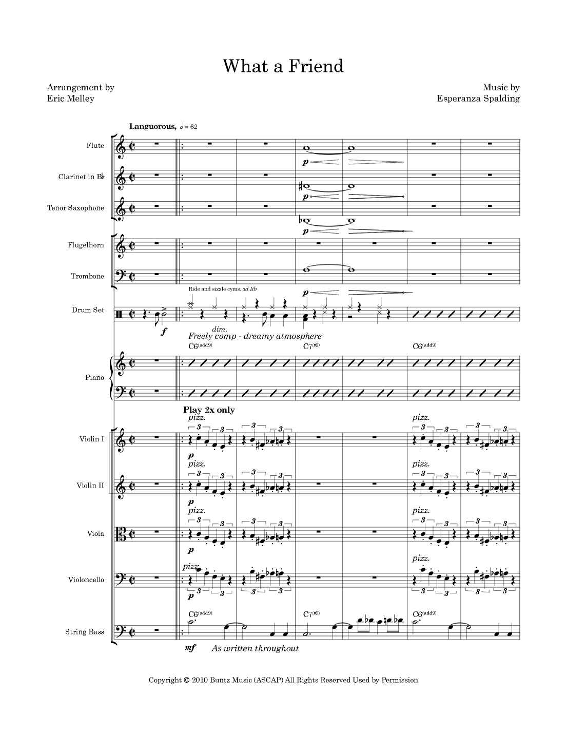 What A Friend (arr. Eric Melley)