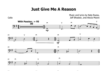 Just Give Me A Reason (arr. David Lartey)