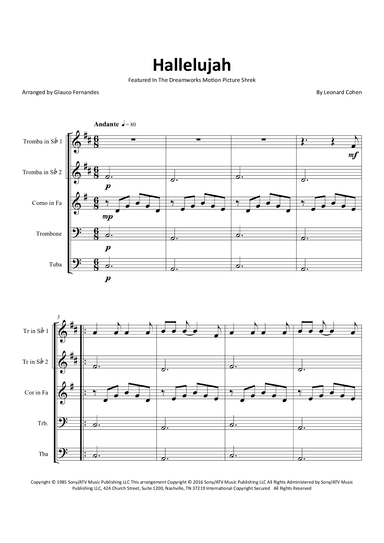 Hallelujah (arr. Glauco Fernandes)