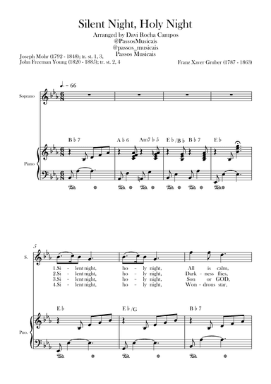 Silent Night, Holy Night (arr. Davi Rocha Campos)