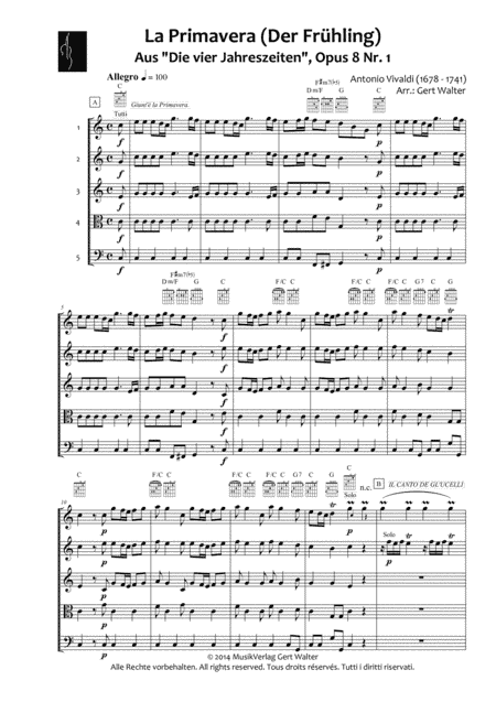 Allegro (arr. Gert Th. Walter)