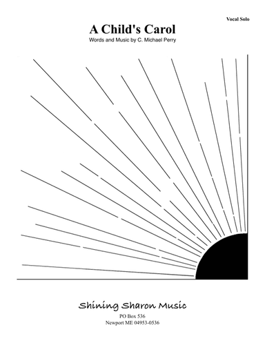 A Child's Carol - Vocal Solo with Piano