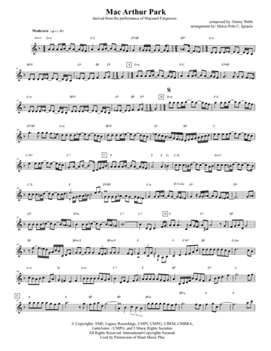 Macarthur Park (arr. Marco Polo Ignacio)