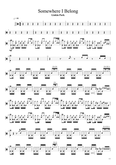 Somewhere I Belong (arr. Cyril Mayer)