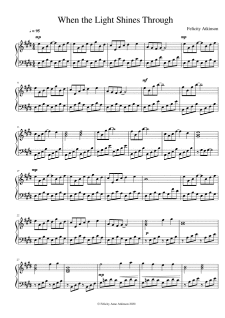 When the Light Shines Through