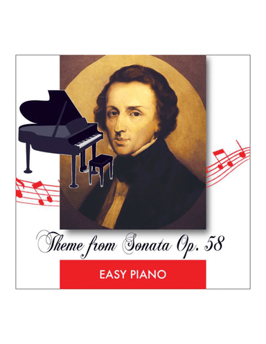 Theme from sonata Op. 58