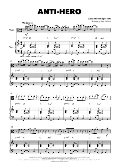 Anti-hero (arr. Tiago Cordeiro)