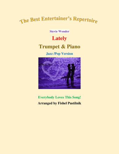 Lately (arr. Fishel Pustilnik)