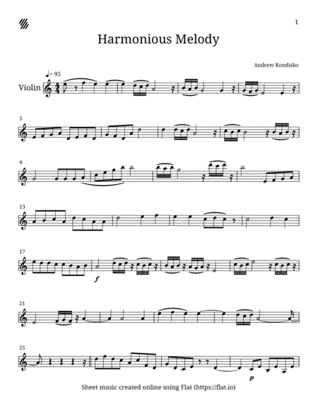 Harmonious Melody