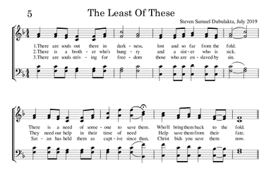 The least of these