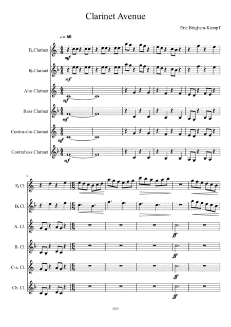 Clarinet Avenue