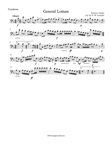 General Lottum (arr. Nick Lacanski)