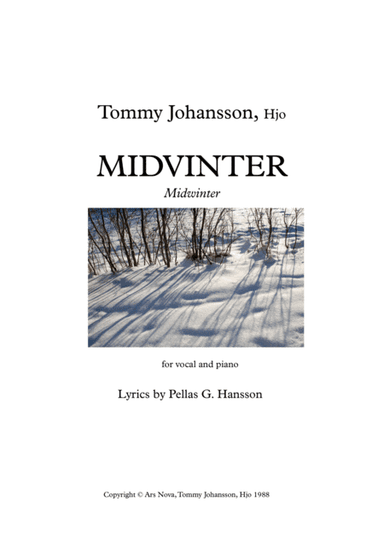 Midwinter vocal&piano