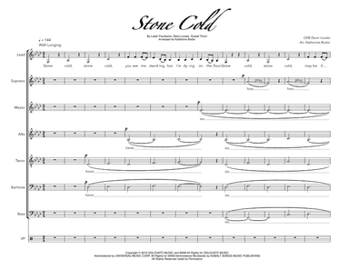 Stone Cold (arr. Katherine Bodor)